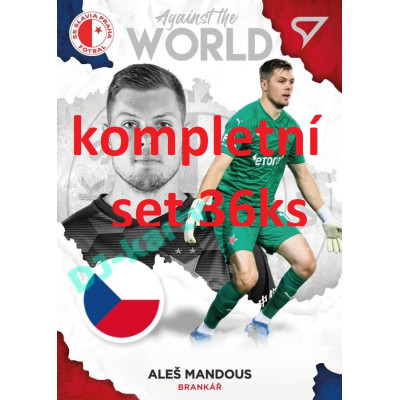 2021/22 Sportzoo Fortuna Liga II. serie AGAINST THE WORLD - kompletní set 36ks karet