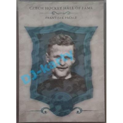 2020 OFS Síň slávy českého hokeje František Pácalt #SSCH-082 4/6 Blue Magma