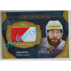 2020/21 OFS 1.série Tomáš Marcinko #GUM-TMA 48/109 Game Used Material