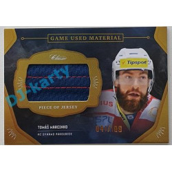 2020/21 OFS 1.série Tomáš Marcinko #GUM-TMA 41/109 Game Used Material