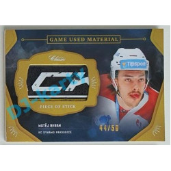 2020/21 OFS 1.série Matěj Beran #GUM-MBE 44/50 Game Used Material