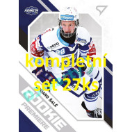 2021/22 Sportzoo TIPSPORT ELH 2. série kompletní set Rookie Premiere 27ks karet