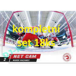 2021/22 Sportzoo TIPSPORT ELH 2. série kompletní set Net Cam 18ks karet