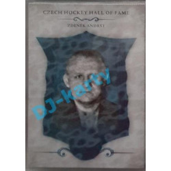 2020 OFS Síň slávy českého hokeje Zdeněk Andršt #SSCH-017 4/6 Blue Magma