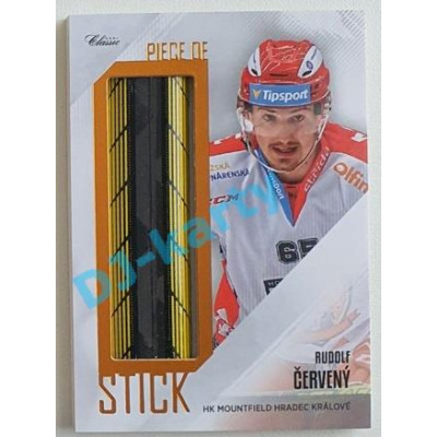 2019/20 OFS Rudolf Červený #POS-ČER 08/30 Piece of Stick