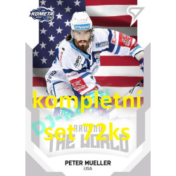 2021/22 Sportzoo TIPSPORT ELH 2. série kompletní set Around the world 72ks karet