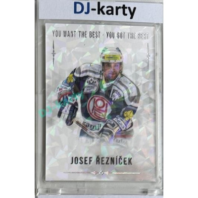 2018 You Want the Best Josef Řezníček #36 17/22 Silver