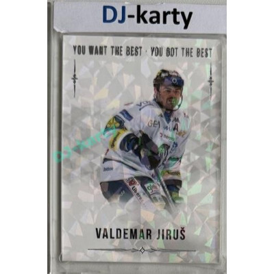2018 You Want the Best Valdemar Jiruš #71 15/22 Silver