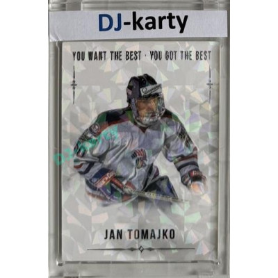 2018 You Want the Best Jan Tomajko #90 16/22 Silver