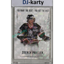 2018 You Want the Best Zdeněk Pavelek #97 20/22 Silver