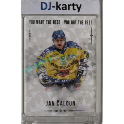 2018 You Want the Best Jan Čaloun #99 12/22 Silver
