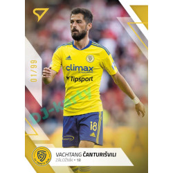 2022/23 Sportzoo Fortuna Liga 1. série #145 Vachtang Čanturišvili Gold xx/99