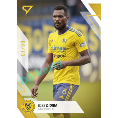 2022/23 Sportzoo Fortuna Liga 1. série #146 Joss Didiba Gold xx/99