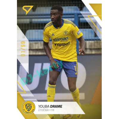 2022/23 Sportzoo Fortuna Liga 1. série #148 Youba Dramé Gold xx/99