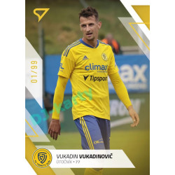 2022/23 Sportzoo Fortuna Liga 1. série #150 Vukadin Vukadinovič Gold xx/99